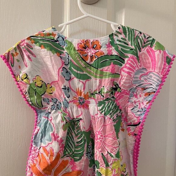 Lilly Pulitzer for Target Swim Cover Up Nosie Posey Floral Girls Size 12 Months - Picture 12 of 13